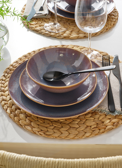 IKEA-fargklar lila 20 cm tatli tabagi