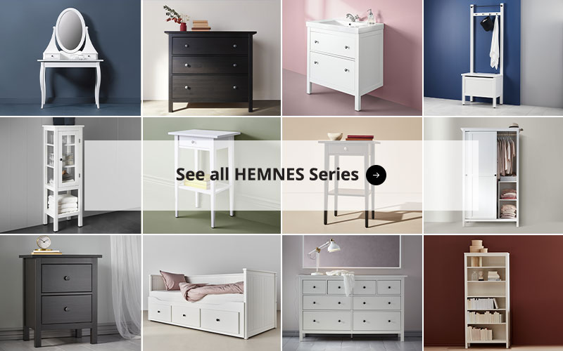 IKEA-hemnes serisi mobil bant en