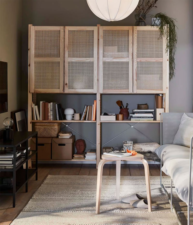 IKEA-ivar kapakli raf unitesi 2