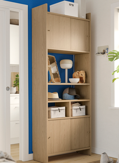 IKEA-ladmakare 81x35x212 cm surgu kapakli saklama kombinasyonu