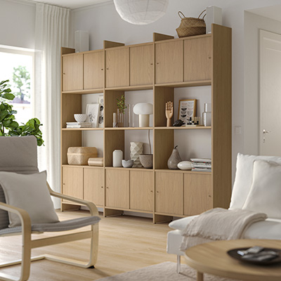 IKEA-ladmakare mese gorunumlu surgu kapakli saklama kombinasyonu 3
