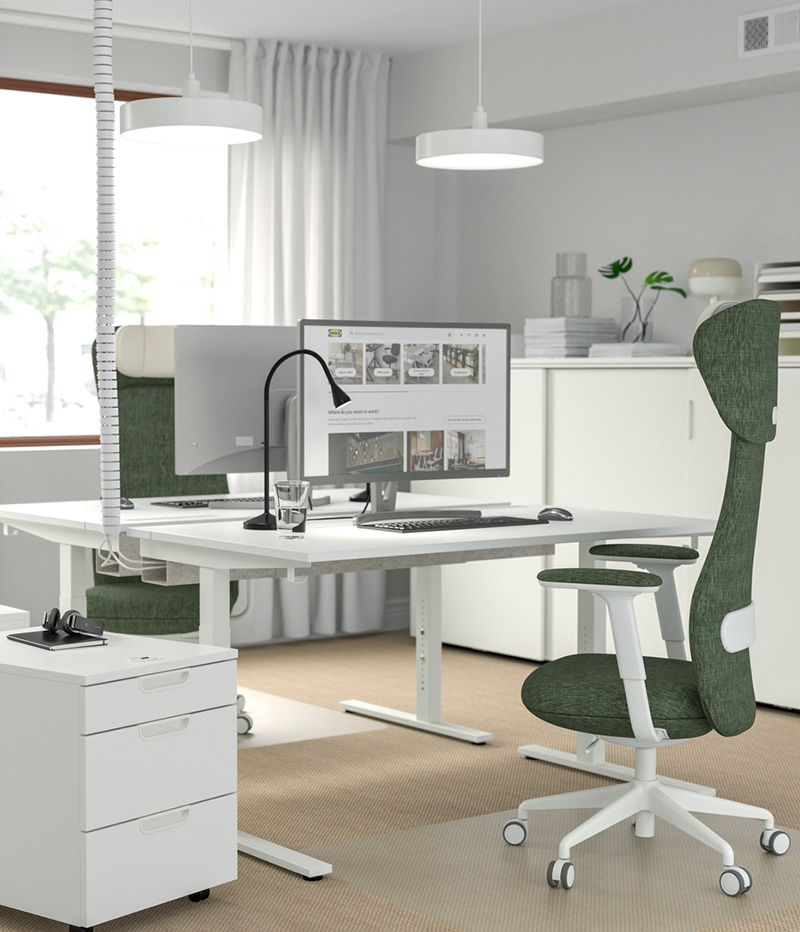 IKEA-mittzon calisma masasi 1