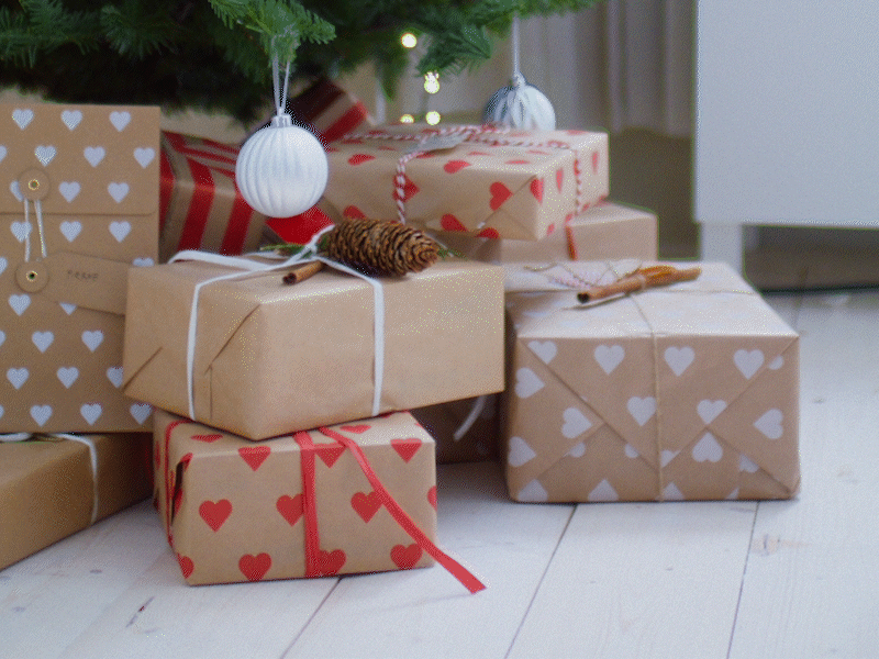 IKEA-vinterfint hediye paketi kagidi 01