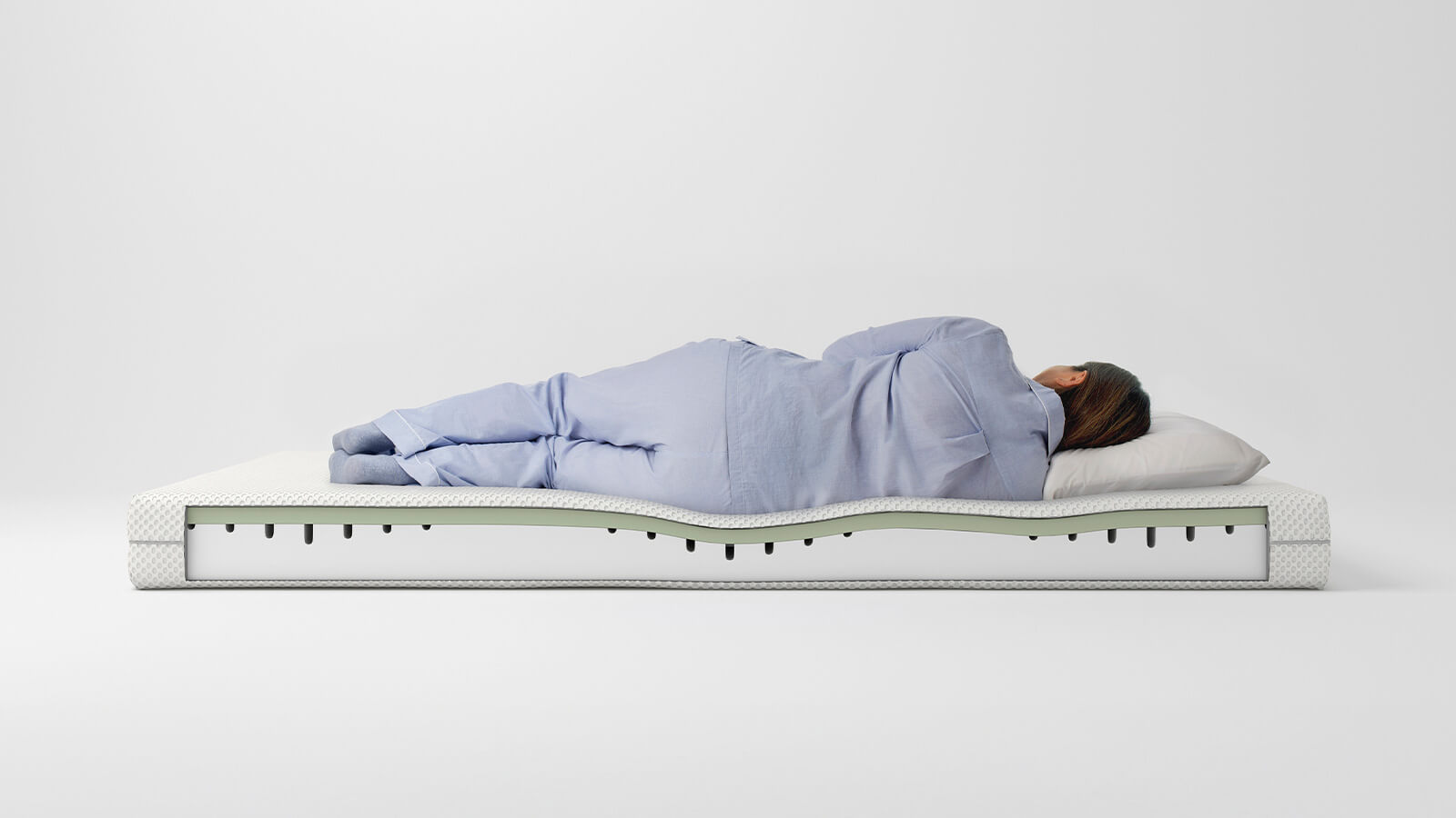 IKEA-abygda beyaz 120x200 cm tek kisilik yatak 01