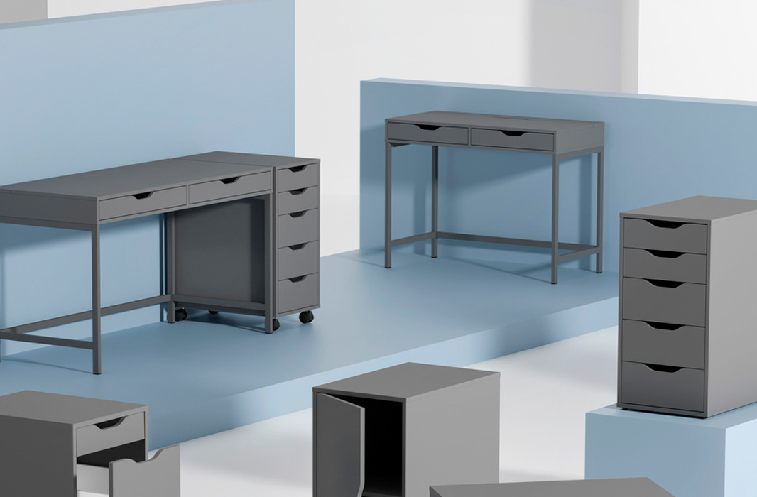 IKEA-alex calisma masasi 40588885