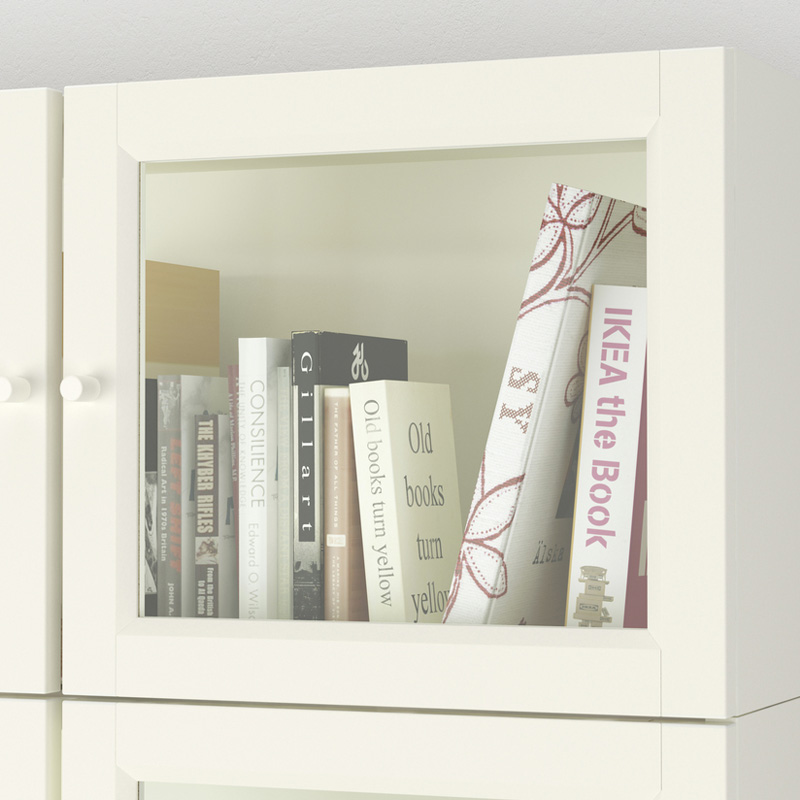 IKEA-skruvby beyaz bufe