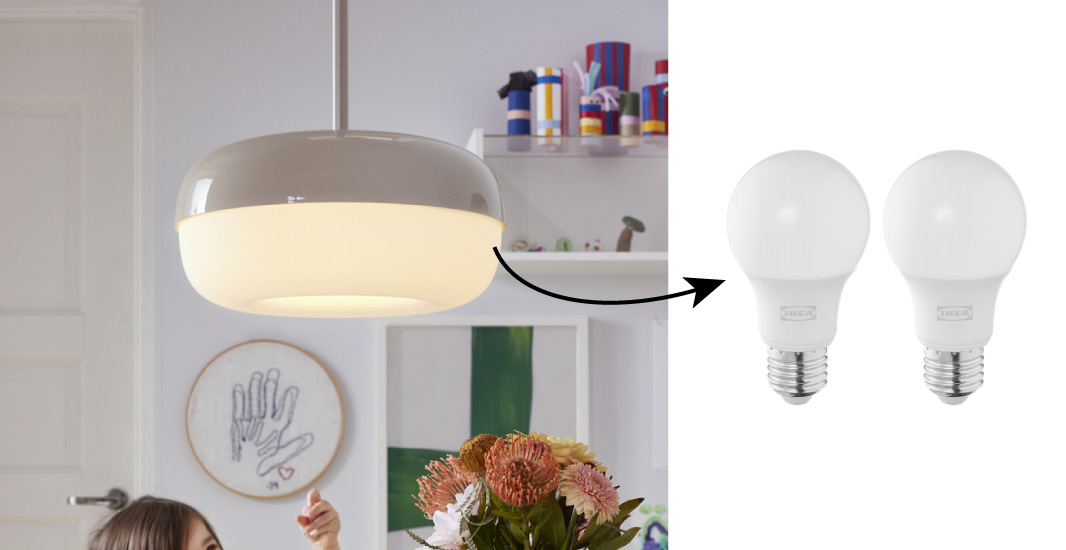 IKEA-blasverk sarkit lamba