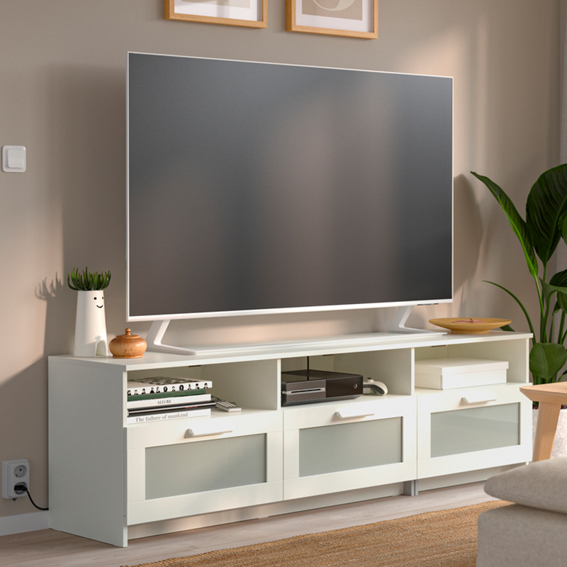 IKEA-brimnes beyaz 180x53 cm tv sehpasi 50409874 01