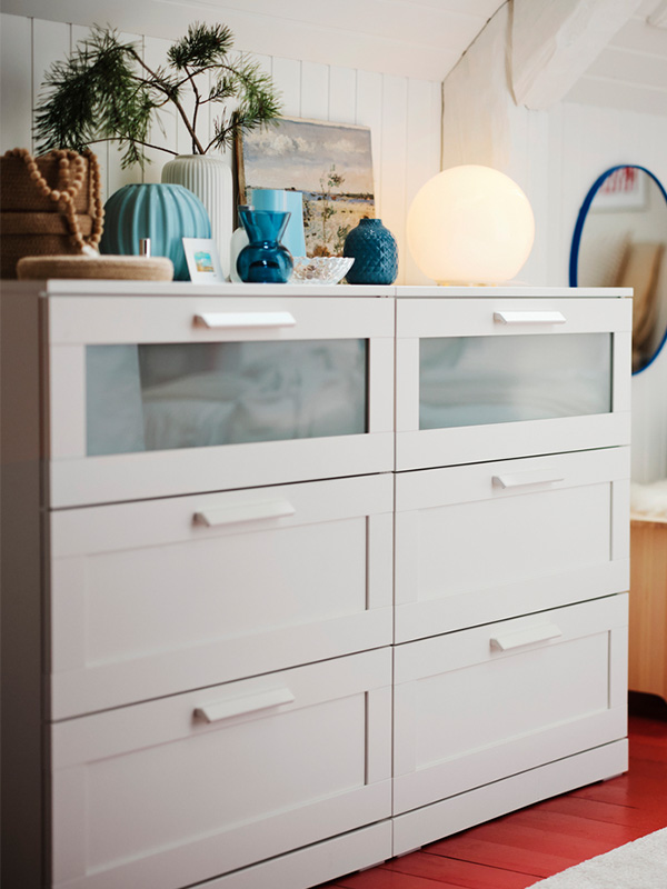 IKEA-brimnes beyaz 78x95 cm 3 cekmeceli sifonyer 00392041 05