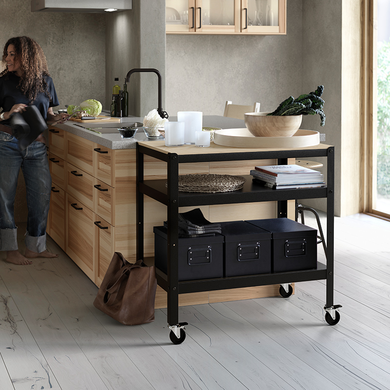 IKEA-bror tekerlekli servis sehpasi