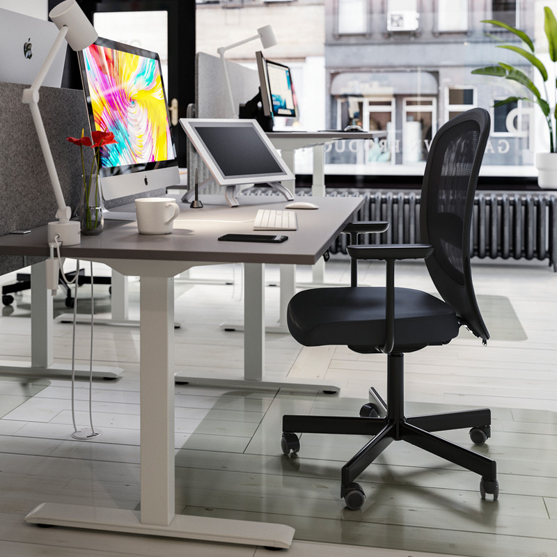 IKEA-skruvby beyaz bufe