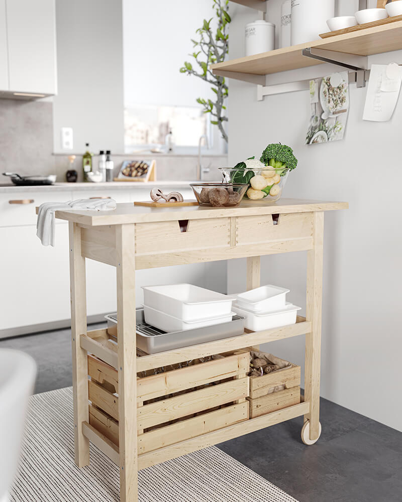 IKEA-forhoja servis arabasi