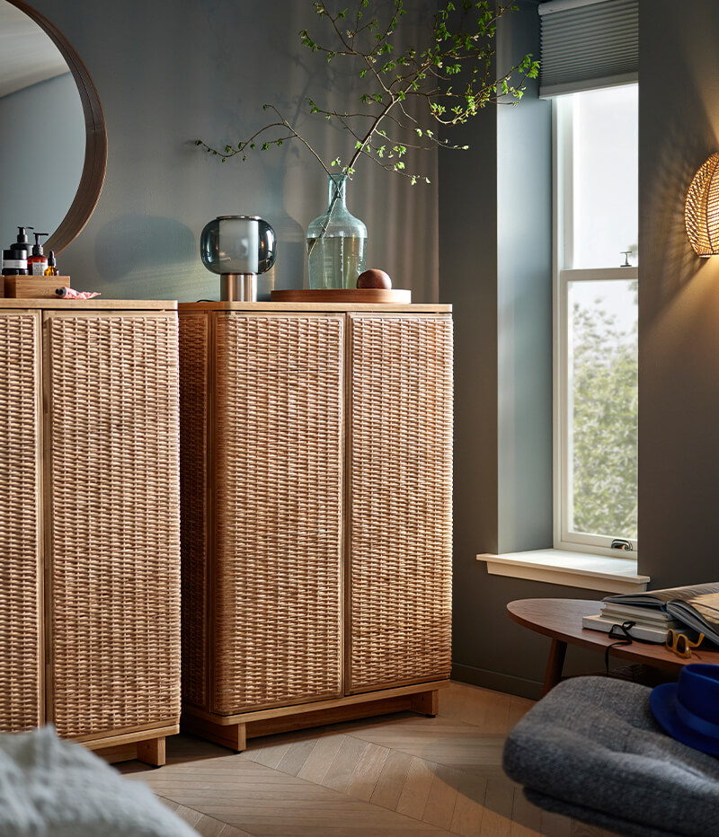 IKEA-fryksas rattan kapakli dolap 01