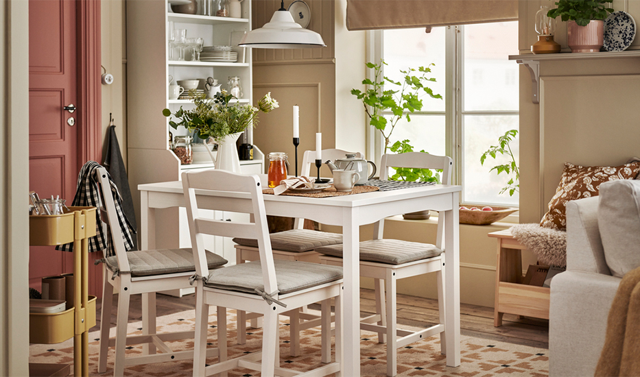 IKEA-hauga ahsap sandalye