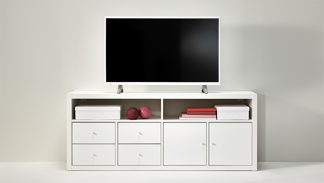 IKEA-kallax kapakli ek unite