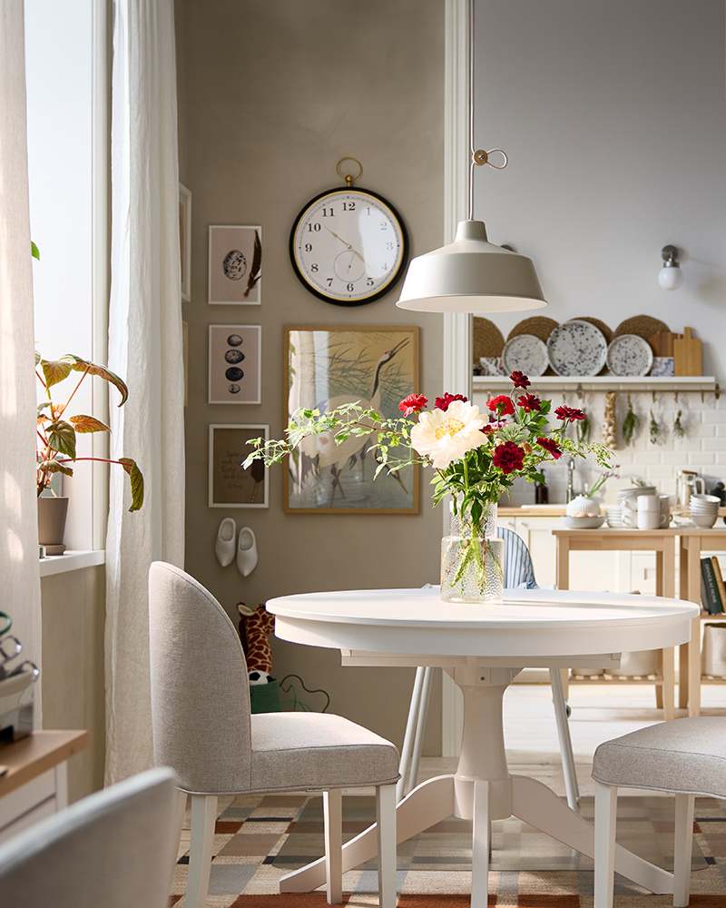 IKEA-kuttersmycke duvar saati