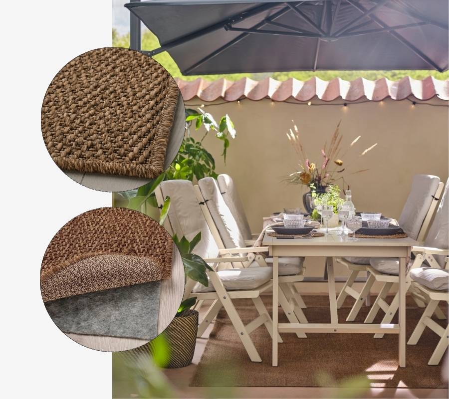 IKEA-lydersholm orta kahverengi 200x300 cm buyuk hali 50495409