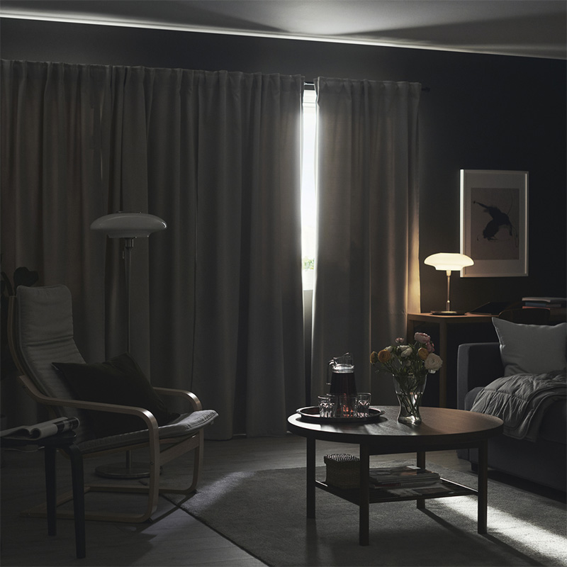 IKEA-majgull acik gri 145x300 cm karartma perde 2 kanat 90346752 03
