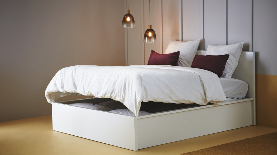 IKEA-malm cift kisilik baza