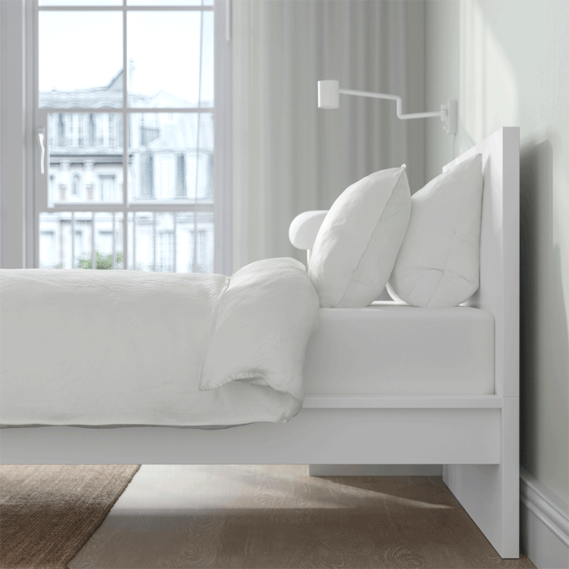 IKEA-malm luroy tek kisilik karyola