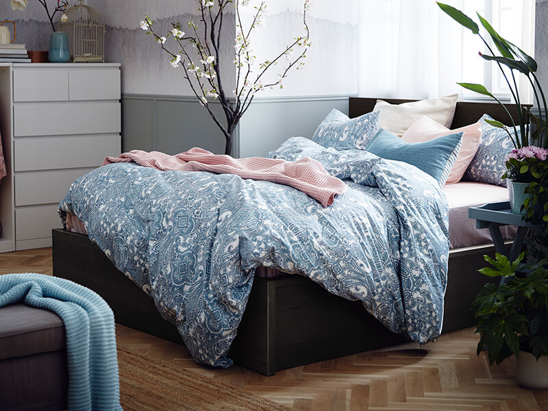 IKEA-malm venge 180x200 cm cift kisilik baza 01