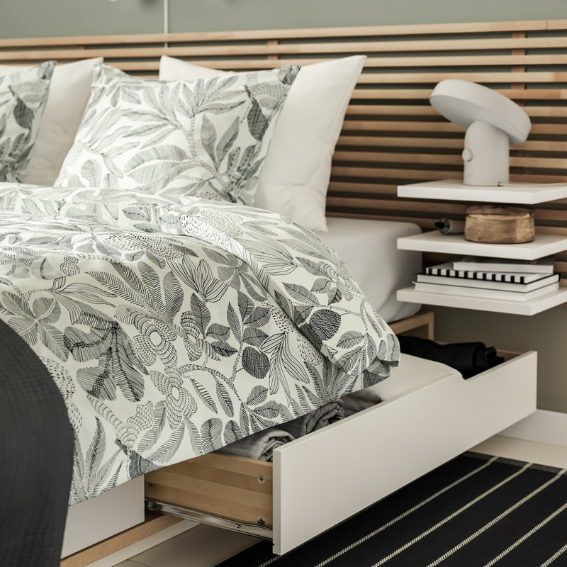 IKEA-bleckberget klovsta beyaz gri calisma sandalyesi 2