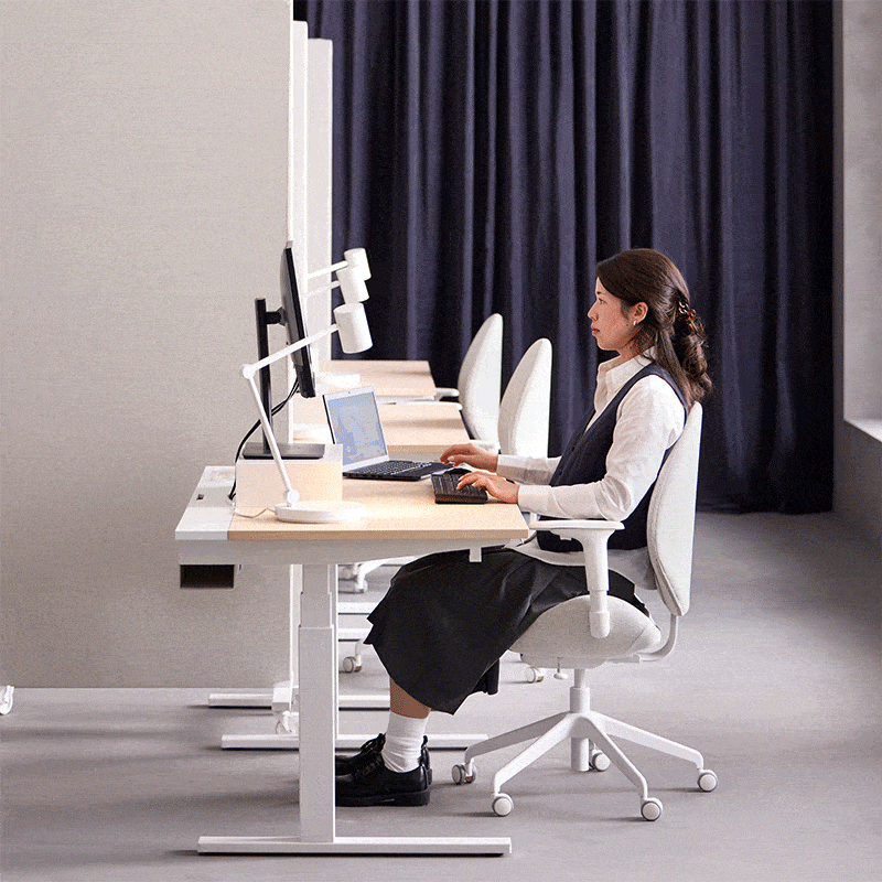 IKEA-mittzon hus kaplama beyaz 140x80 cm yuksekligi ayarlanabilen calisma masasi 01