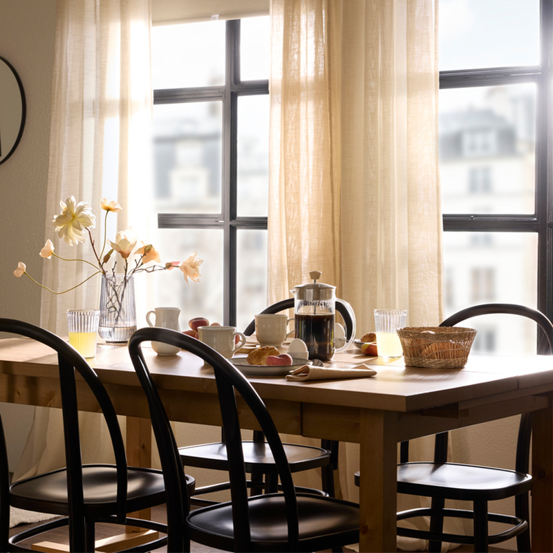 IKEA-nordviken acilir yemek masasi