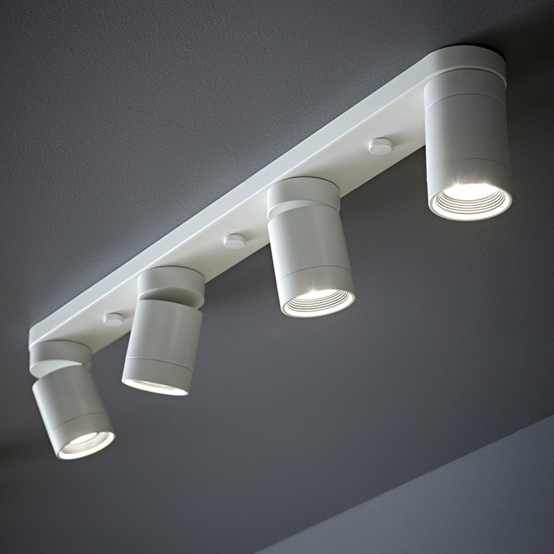 IKEA-nymane beyaz 73 cm spot lamba 70337701 01