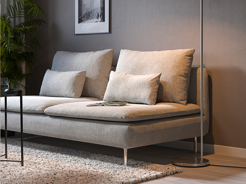 IKEA-soderhamn viarp bej kahverengi 3 lu kanepe kilifi 01