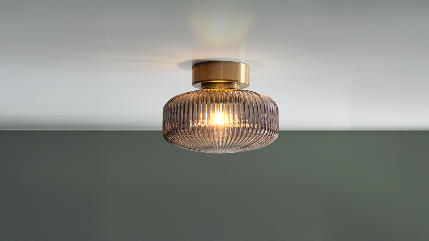 IKEA-solklint brass grey 27 cm ceiling lamp 40472031 02
