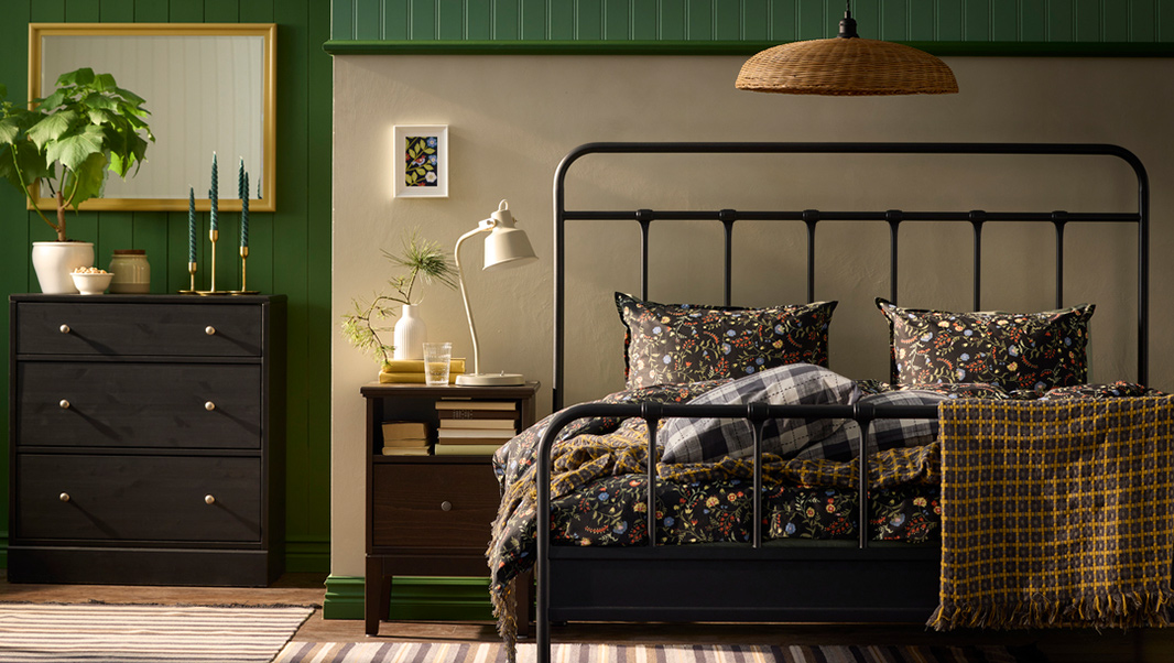 IKEA-stjarno lonset cift kisilik karyola