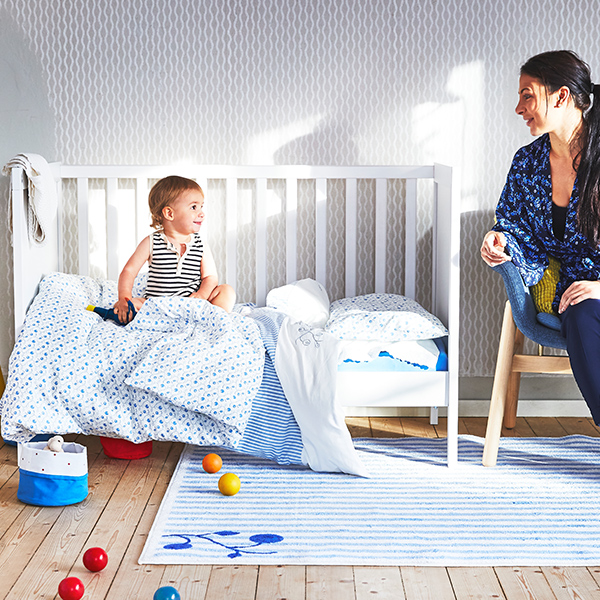 IKEA-sundvik bebek karyolasi 1 y