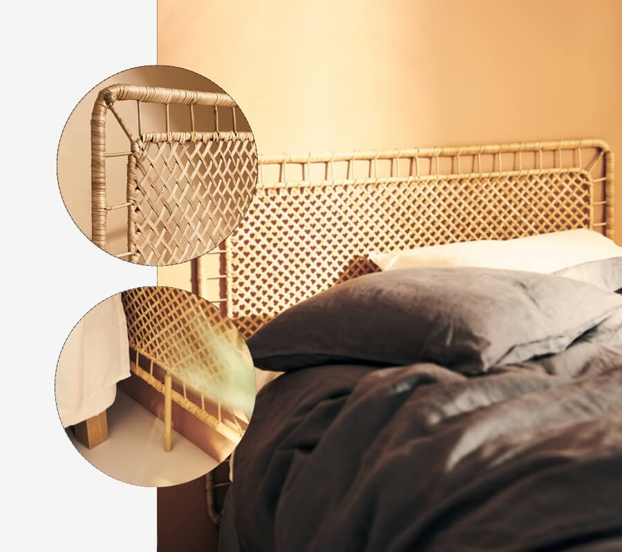 IKEA-tolkning rattan yatak basi 30512631