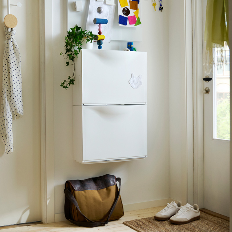 TRONES white 52x39 cm shoe cabinet/storage - 00397307 | IKEA
