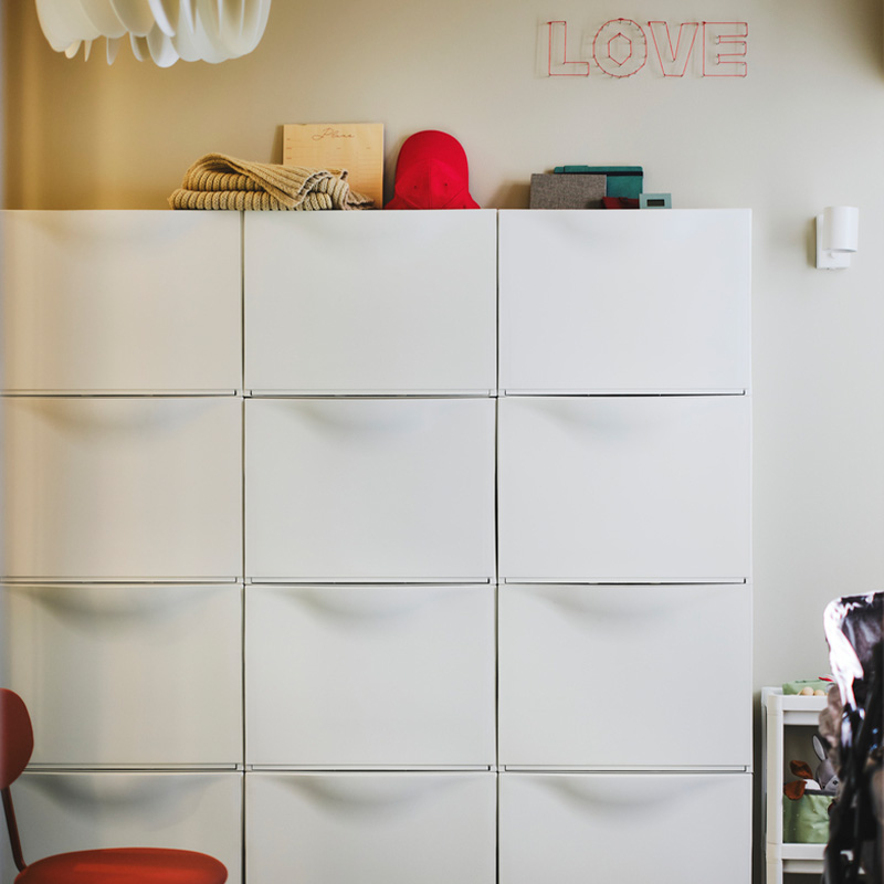 TRONES white 52x39 cm shoe cabinet/storage - 00397307 | IKEA
