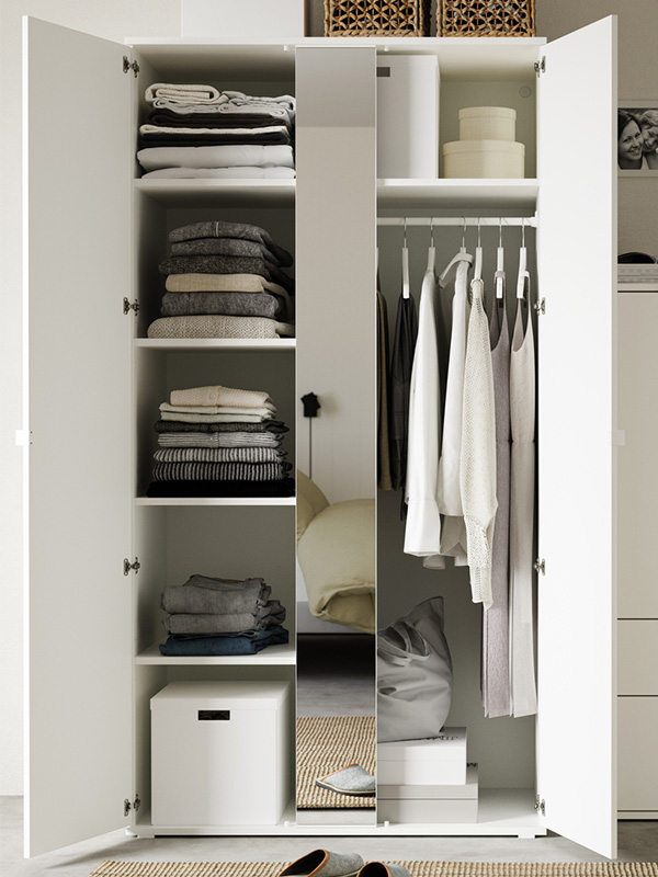 IKEA-vihals beyaz 105x57x200 cm gardirop 60483255 03