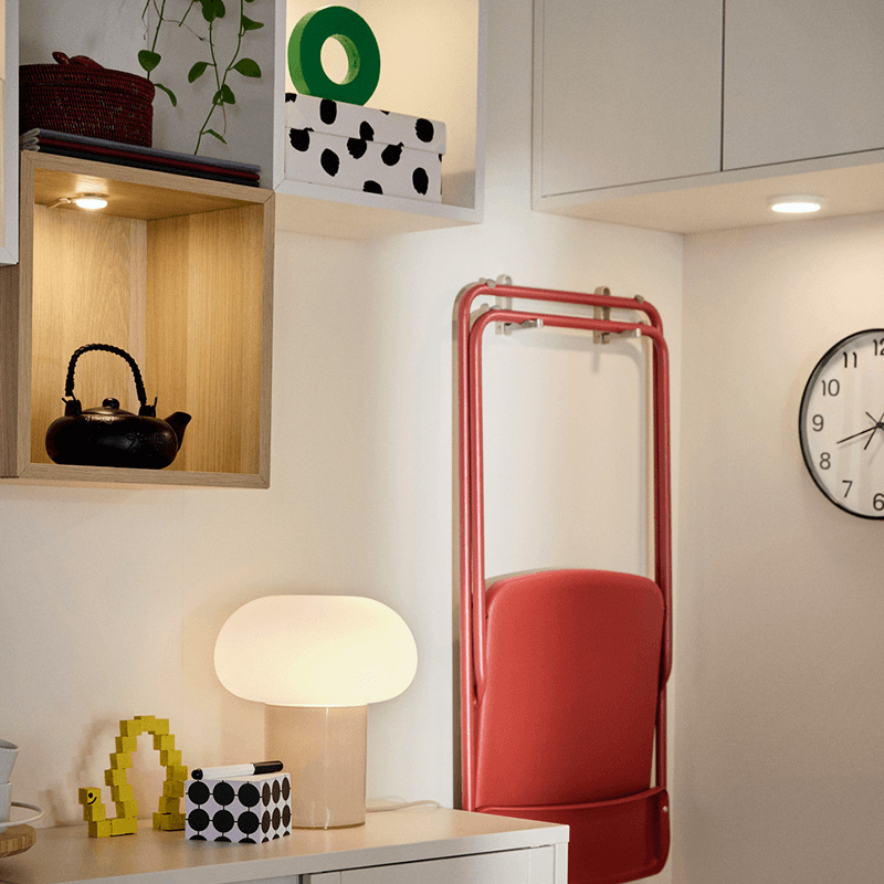 IKEA-vihals kirmizi katlanir sandalye 70592744 2