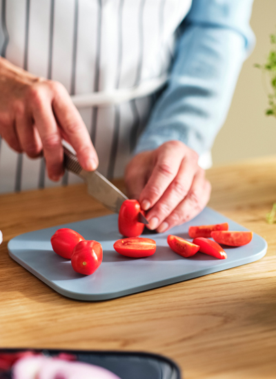 IKEA-ikea 365 mavi gri kesme tahtasi