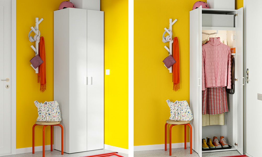 IKEA-lastare beyaz gardiro