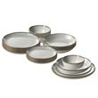 IKEA - GLADELIG, set of serveware, grey