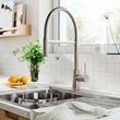 IKEA - SALLSJÖN, sink tap, metal color