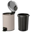 IKEA - EKOLN, waste bin, beige, 3 l
