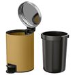IKEA - EKOLN, waste bin, dark yellow, 3 l