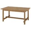IKEA - NORDVIKEN, extendable dining table, antique varnish, seats 4-6