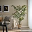 IKEA - TARNMAS, rattan saksı, bej-siyah, 24 cm