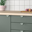 IKEA - DRAGSMARK, handle, grey-green, 40 mm