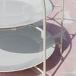 IKEA - TOFSAND, plate stand, white, 33 cm