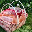 IKEA - TOFSAND, picnic hamper, multicolour, 40x28x21 cm
