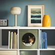 IKEA - UTSADD, cat house, green, 33x38x33 cm